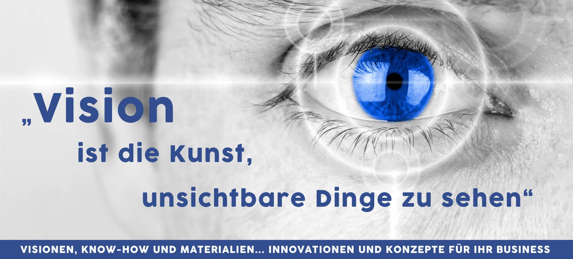 AL Messebau Slider Auge blau