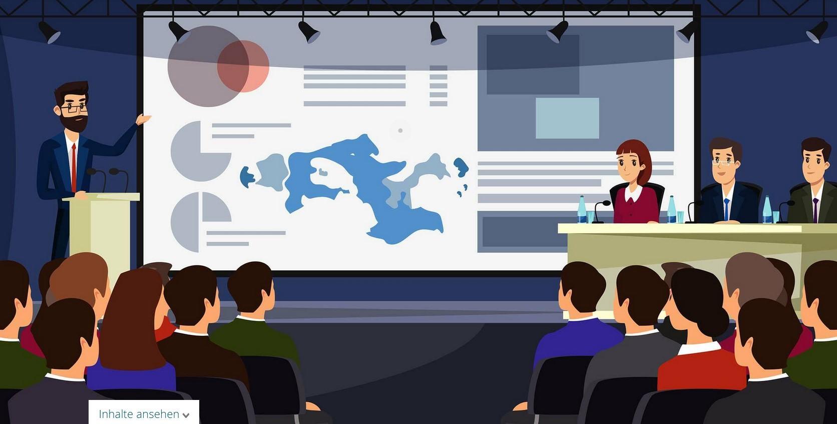 conference stage