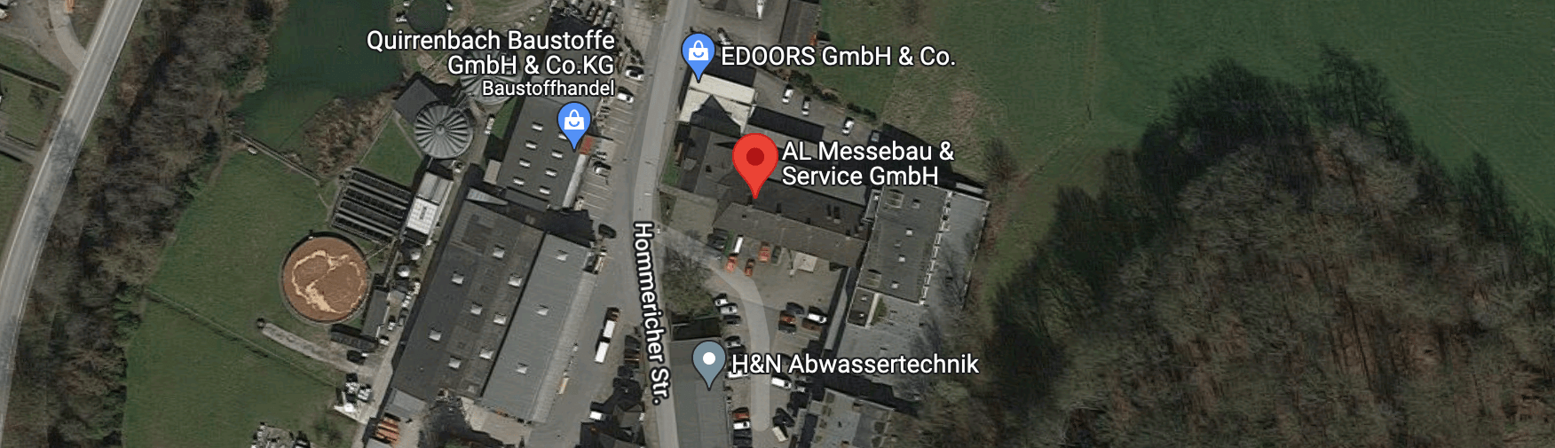 Standort der AL Messebau & Service GmbH