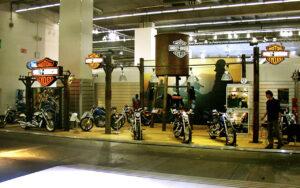 2003: Harley Davidson Produktion Messestand